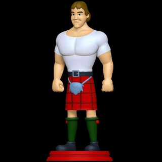 roddy piper - hulk hogan's rock 'n' wrestling wwe fighter 3d print model - Mito3D