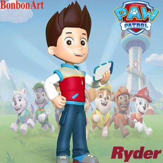 Ryder pata patrulla perro perrito animal 3dprint 3dprinting figura estatua anime dibujos animados cómic Arte diseño personaje manga 3d print model - Mito3D