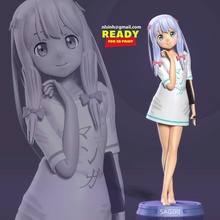 sagiri izumi eromanga sensei eromanga sagiri izumi sagiri anime manga 3dprint statue figure 3dprinting cute girl cartoon