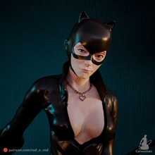 co3d - sexy catwoman 3d print model - Mito3D