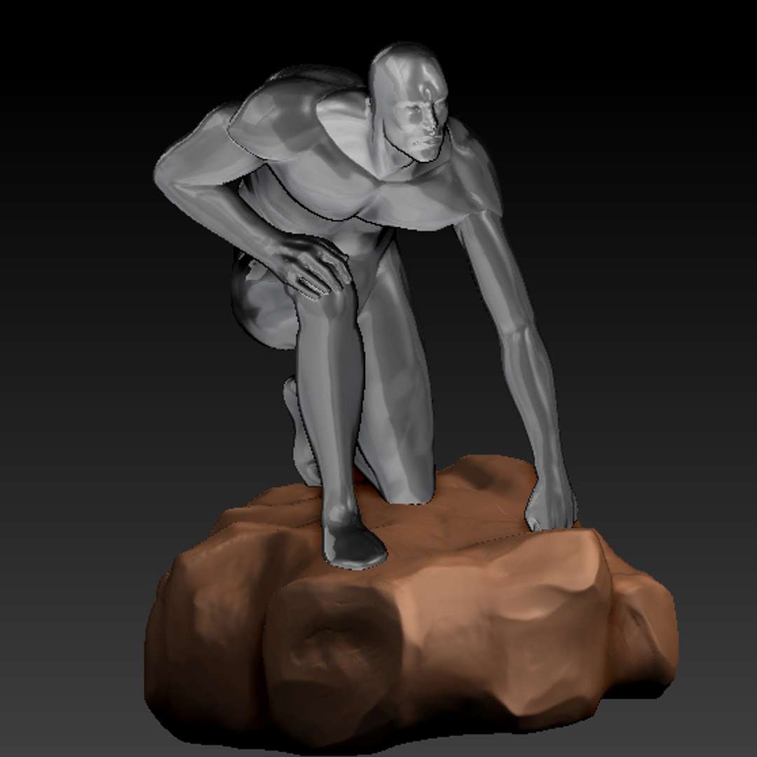 silver surfer - norrin radd marvel comics 3D print model - Mito3D