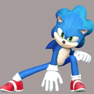 sonic hedgehog 2 anime manga game character figure cute sculpture statue animal squirrel 3d print model - Mito3D