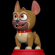 spooky - ghost patrol dog 3d print model - Mito3D