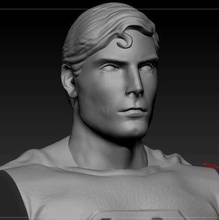 superman 3d print model - Mito3D