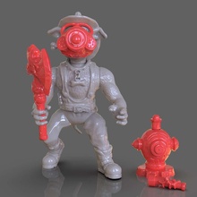 co3d - tmnt hot spot articulated toy accessories 3d print model - Mito3D