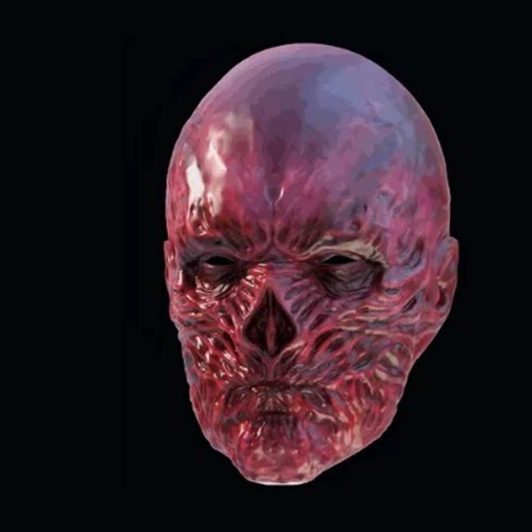 sonsuza dek maske yabancı dizi kötü adam netflix 3D print model - Mito3D