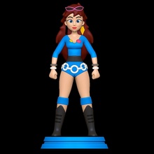 co3d - wendi richter hulk hogans rock n wrestling ritcher hogan female fighter wwe fight woman 3d print model - Mito3D