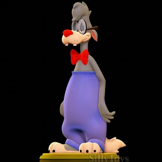 wilford Loup animaniacs velu anthro Masculin 3d print model - Mito3D