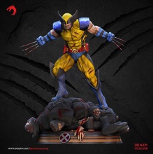 wolverine modeling sculpture marvel resina printing mcu patreon zbrush collectibles stl marvelcollectibles avengers 3d print model - Mito3D