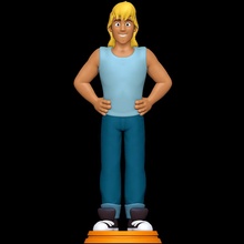 bolso joven Ferngully masculino chico hombre dibujos animados 3d print model - Mito3D