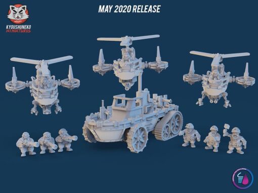 2020 Kyoushuneko Miniaturen 3D print model - Mito3D