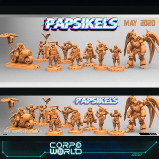 2020 papsikels miniatures 3d print model - Mito3D