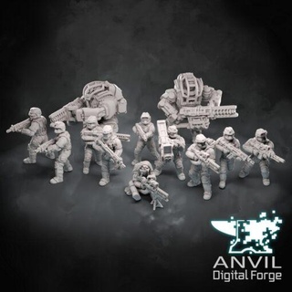2021 anvil digital forge miniatures 3d print model - Mito3D