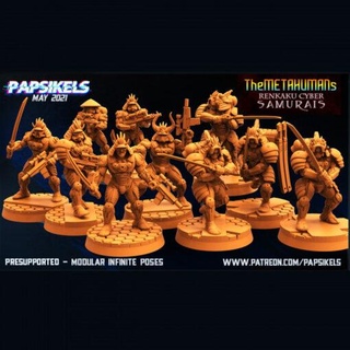 2021 fantasy papsikels miniatures 3d print model - Mito3D