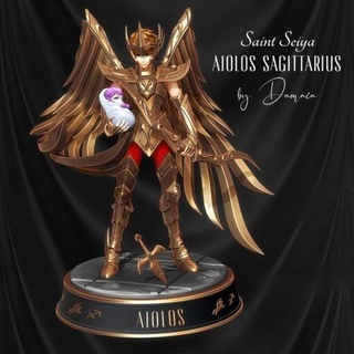 aiolos sagittarius able model stl home anime saint seiya 3d print model - Mito3D