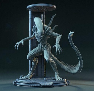alien chamber model stl movies 3d print model - Mito3D