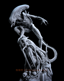 alien ing model stl movies 3d print model - Mito3D