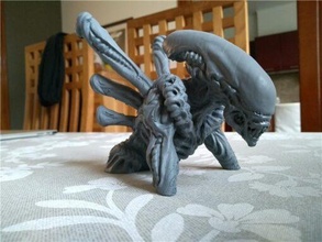 extraterrestre monstruo 3d print model - Mito3D