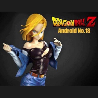Android 18 Modell stl Anime Drachen Ball 3d print model - Mito3D