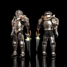 anduin wrynn wow armor able model stl home games world of warcraft 3d print model - Mito3D