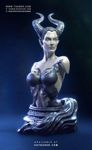 angelina jolie maleficent ing model stl home 3d print 3d print model - Mito3D