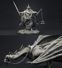 angma witch king lord of rings ed model data stl home movies 3d print model - Mito3D