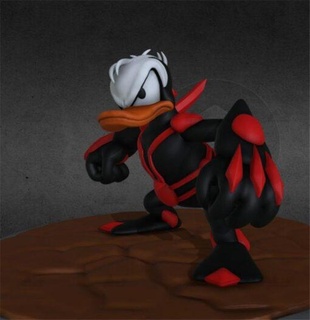 angry donald duck ing model stl home 3d print 3d print model - Mito3D