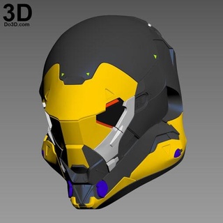 anthem helmet able model stl home 3d print 3d print model - Mito3D