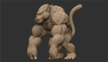maymun ejderha top ed model stl ev anime 3d print model - Mito3D