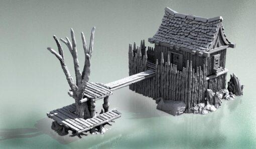 April 2020 gamescape3d Zuhause Haus Miniaturen 3d print model - Mito3D