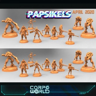 aprile 2020 papsikels miniature 3d print model - Mito3D