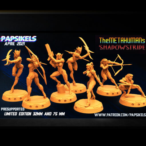 aprile 2021 fantasia papsikels miniature 3D print model - Mito3D