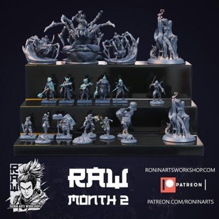 april 2021 ronin arts miniatures 3d print model - Mito3D