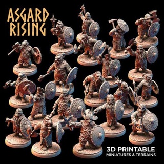 april 2022 asgard rising home miniatures 3d print model - Mito3D