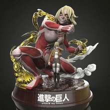 saldırı titan kadın hünerli model stl ev anime 3d print model - Mito3D