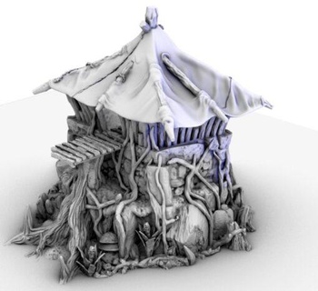 August 2020 gamescape3d Zuhause Haus Miniaturen 3d print model - Mito3D
