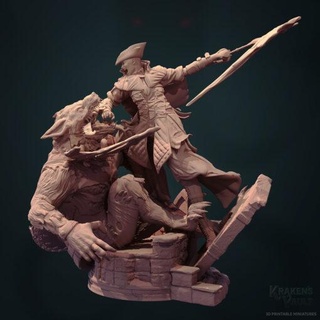 august 2021 kraken vault miniatures kraken's 3d print model - Mito3D