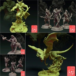 august 2021 orc king home miniatures 3d print model - Mito3D
