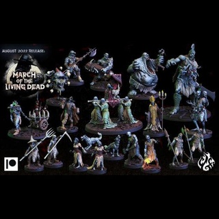 august 2022 crippled god foundry home miniatures 3d print model - Mito3D