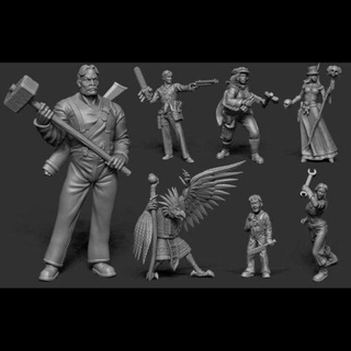 august 2022 gangfight games home miniatures 3d print model - Mito3D