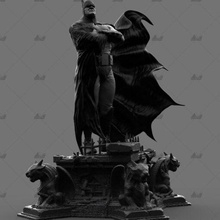batman alex ross able model stl home dc comics 3d print model - Mito3D