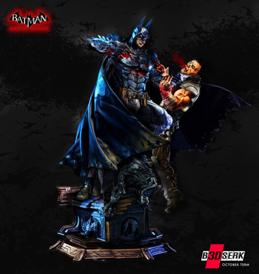 batman Arkham Caballero pantano octubre 2021 b3dserk miniaturas 3D print model - Mito3D