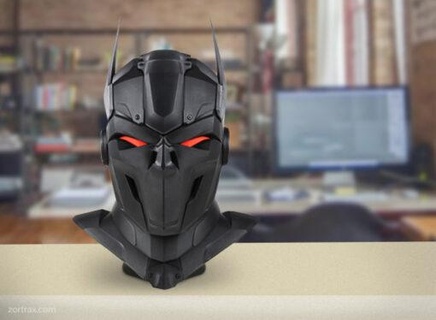 Batman hinaus Maske fähig Modell stl Zuhause Haus 3d drucken 3d print model - Mito3D