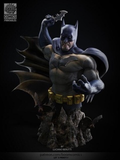 batman bust july 2021 boomcomics miniatures 3d print model - Mito3D