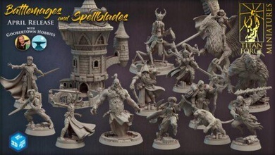 maghi battaglia spellblades 202004 3d print model - Mito3D