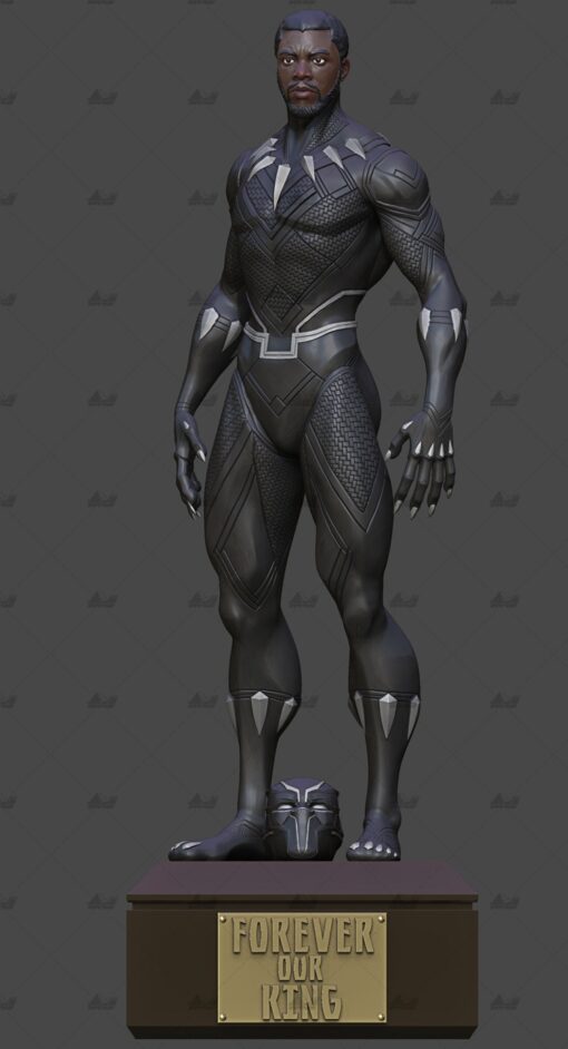 black panther 3D print model - Mito3D