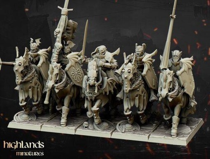 blood knights highlands miniatures 3d print model - Mito3D