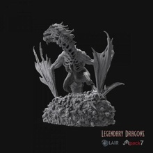 bone dragon 3d print model - Mito3D