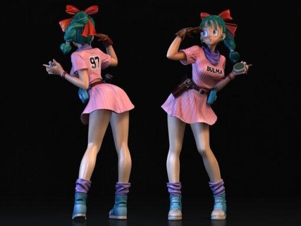 bulma ejderha top ing model stl ev anime 3d print model - Mito3D