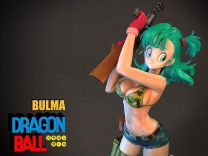 bulma modello stl anime Drago palla 3d print model - Mito3D